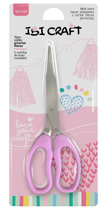 TIJERA IBI CRAFT 19 CM 5 CORTES