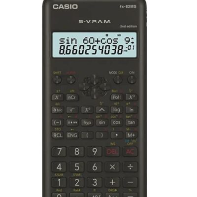 FX-82 CASIO CIENTIFICA 10 + 2 DIG. 240 FUNC.