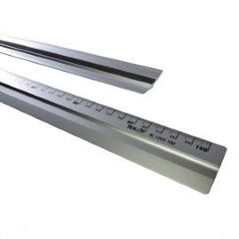 REGLA PLANA DE ALUMINIO 30 CM