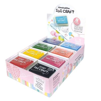 ALMOHADILLA COLORES 7.50 X 5.30 CM IBI CRAFT