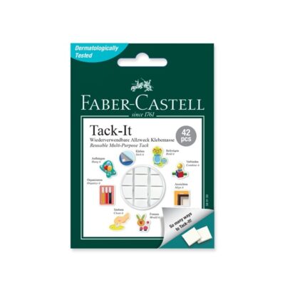 TACK - IT FABER ADHESIVO REMOVIBLE 42 PIEZAS