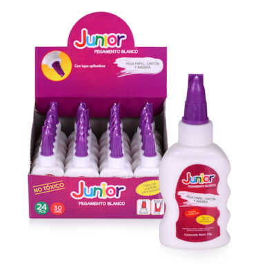 COLA VINÍLICA JUNIOR BLANCA .30 GR