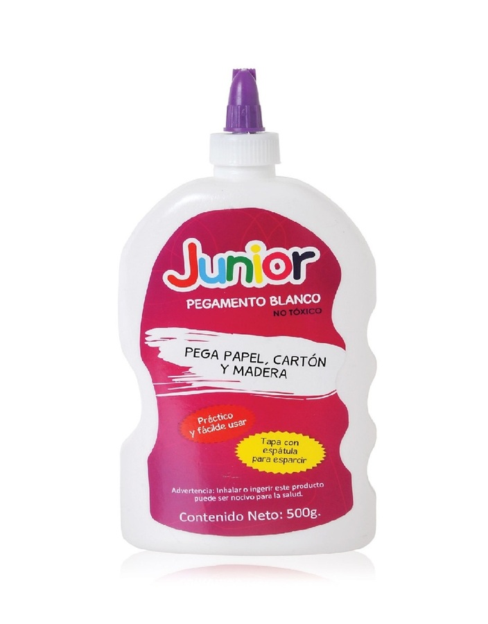 COLA VINÍLICA JUNIOR BLANCA 500 GR