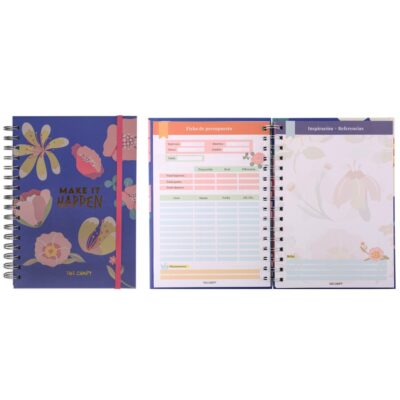 CUADERNO PLANIFICADOR IBI CRAFT, T.DURA, 148x210mm, 80 H.+ST