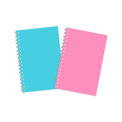 CUADERNO A6 DL ESPIRAL 80 HOJAS TAPA DURA PASTEL