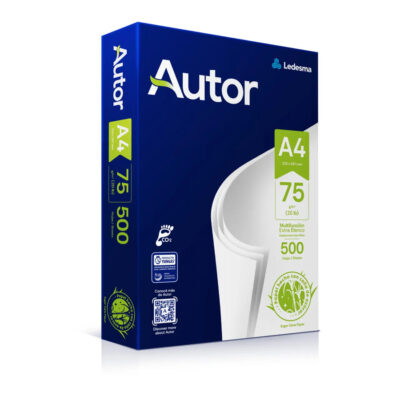 PAPEL A4 X 500 HOJAS 75 G AUTOR