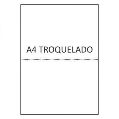 PAPEL TROQUELADO MEDIO A4 X 500 HOJAS 6305